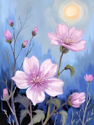 Graphic Art By Pär "Wild Flower 2535"