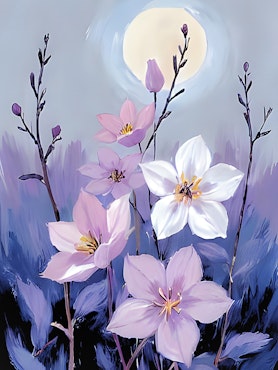Graphic Art By Pär "Wild Flower 2536"