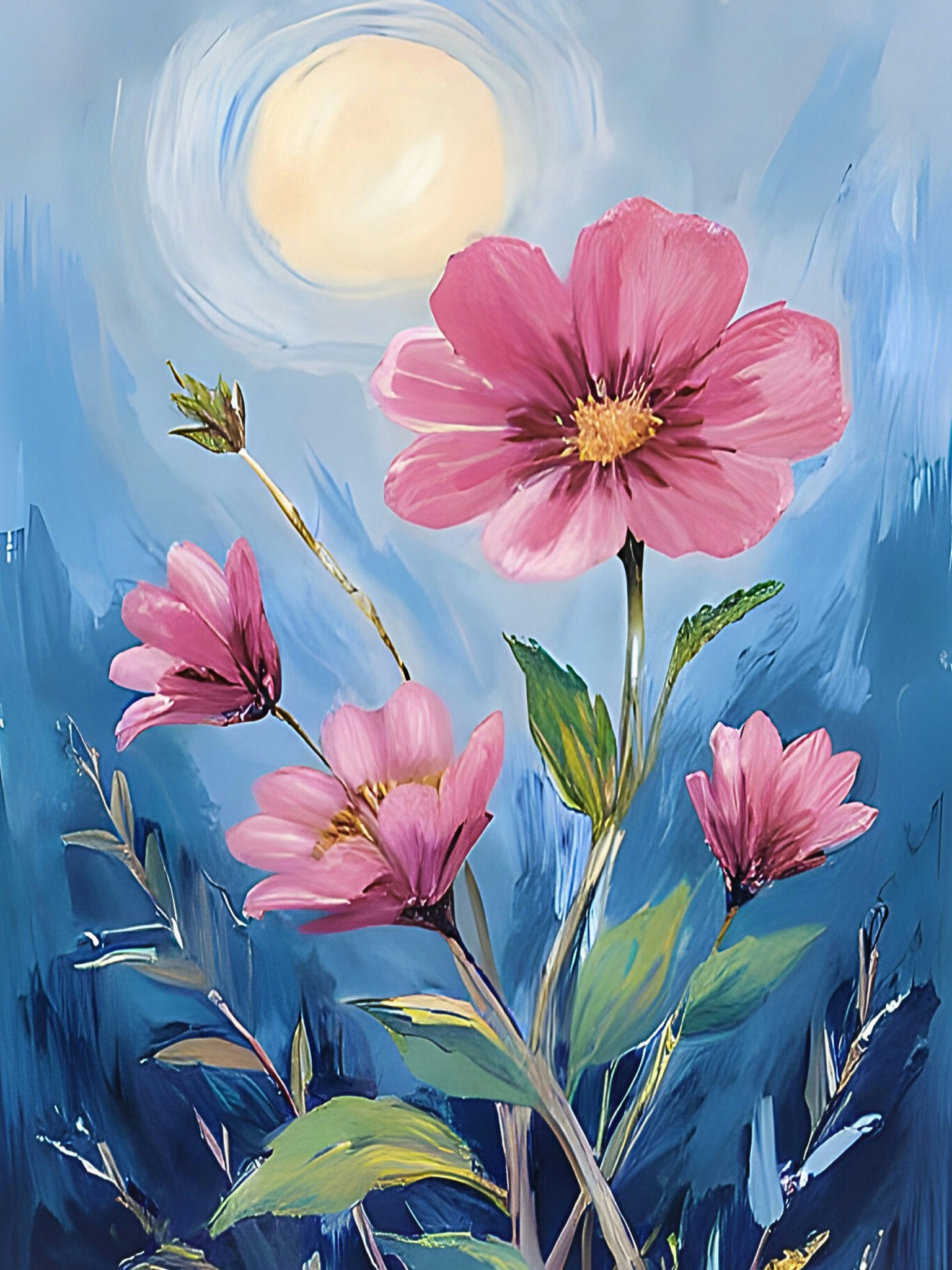 Graphic Art By Pär "Wild Flower 2537"