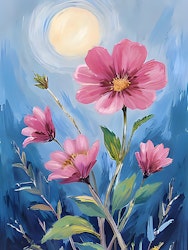 Graphic Art By Pär "Wild Flower 2537"