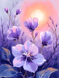 Graphic Art by Pär "Wild Flower 2540"