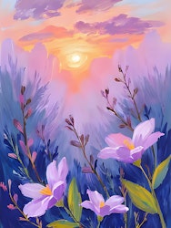 Graphic Art by Pär "Wild Flower 2541"