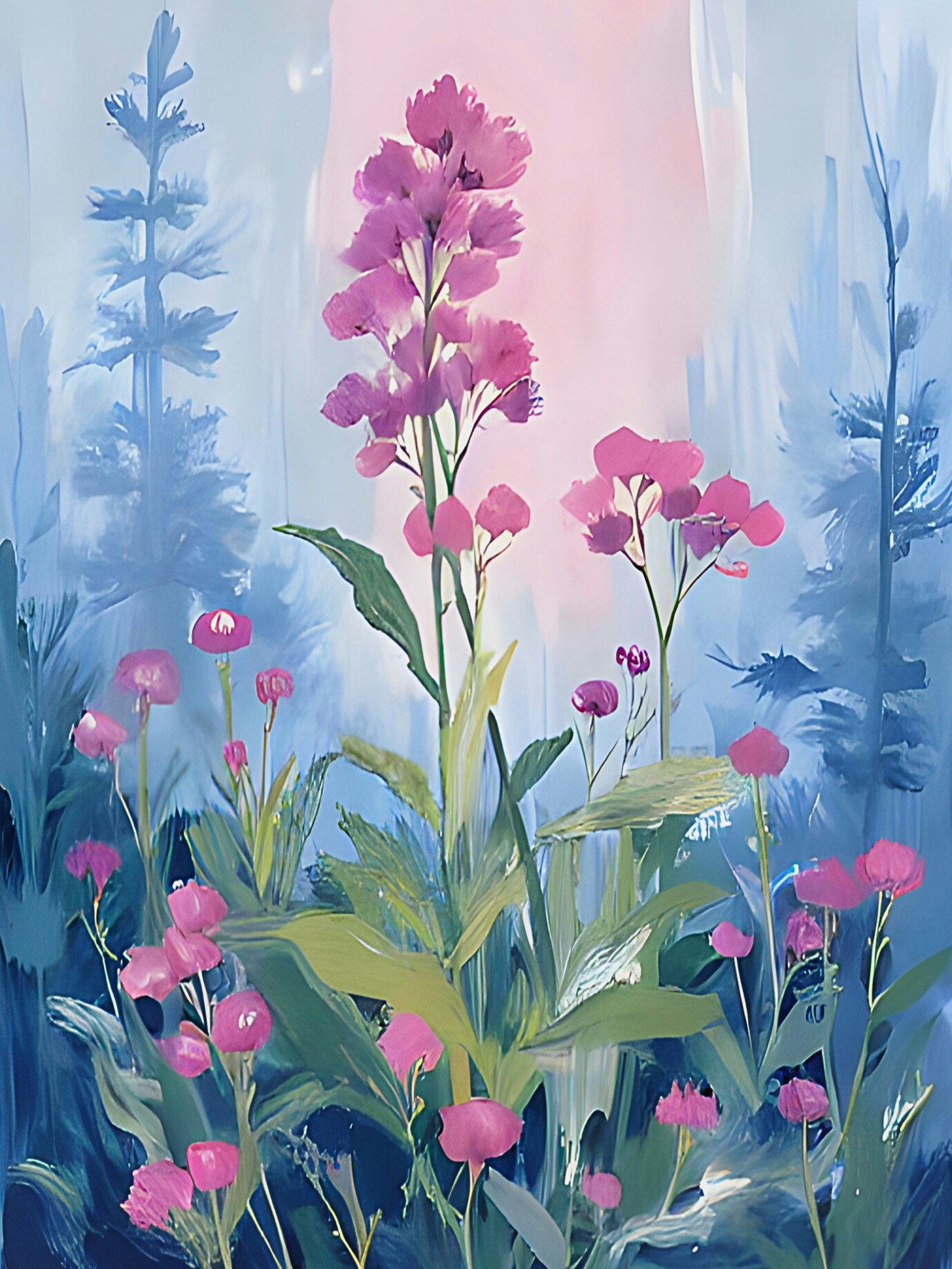 Graphic Art by Pär "Wild Flower 2542"