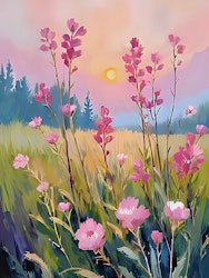Graphic Art by Pär "Wild Flower 2552"