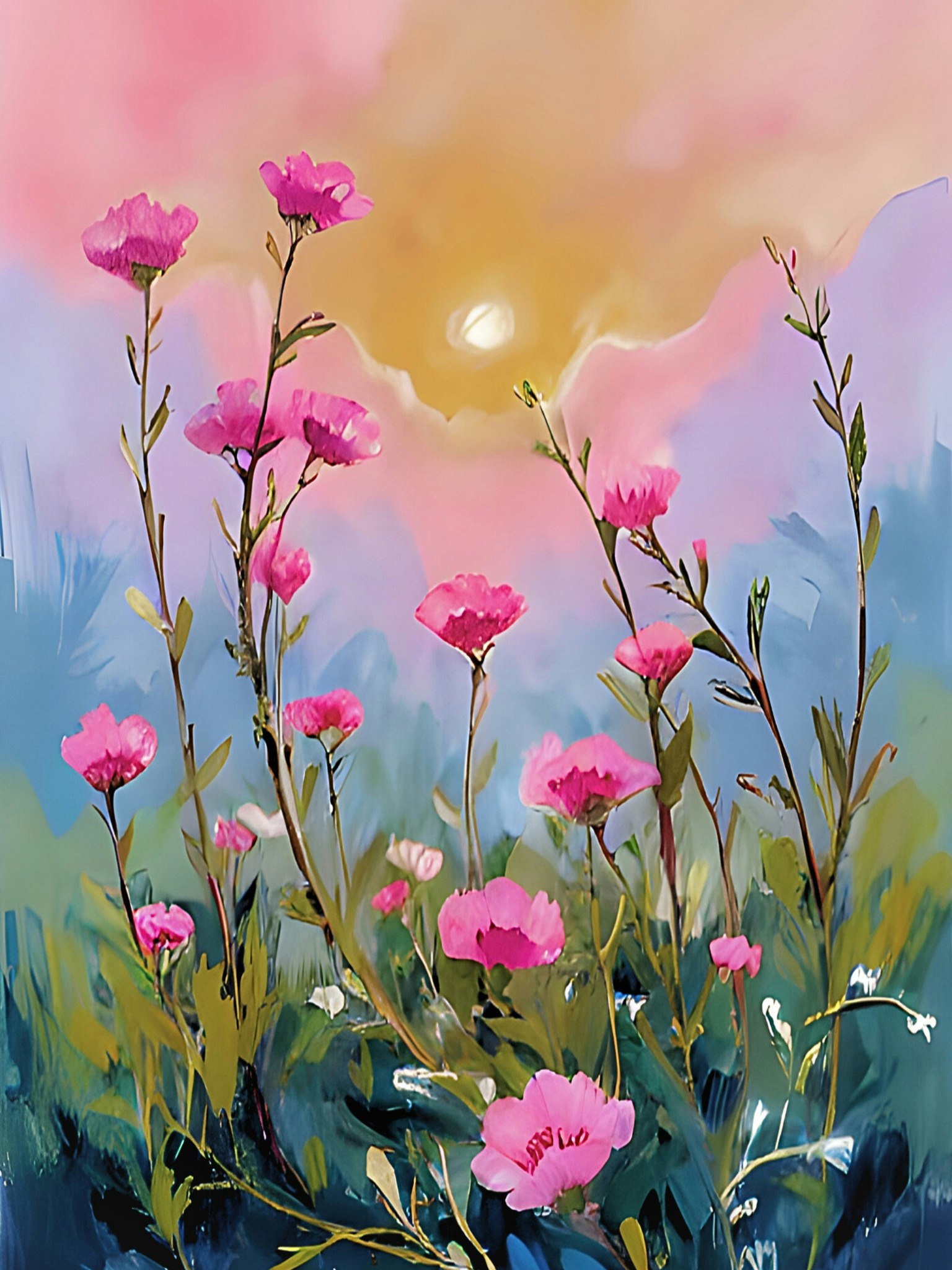 Graphic Art by Pär "Wild Flower 2553"