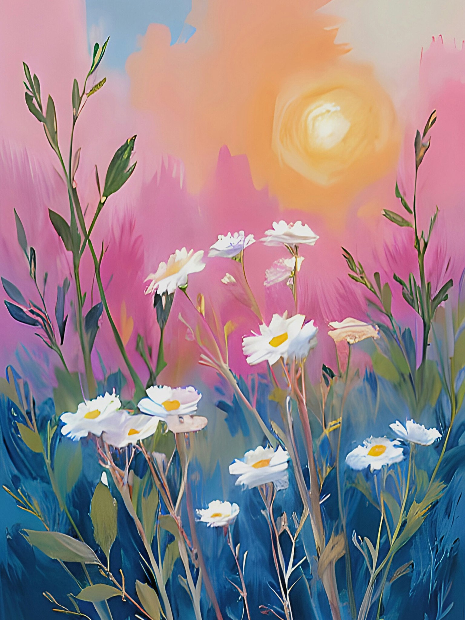 Graphic Art by Pär "Wild Flower 2554"