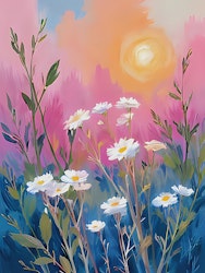 Graphic Art by Pär "Wild Flower 2554"