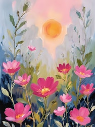 Graphic Art by Pär "Wild Flower 2557"