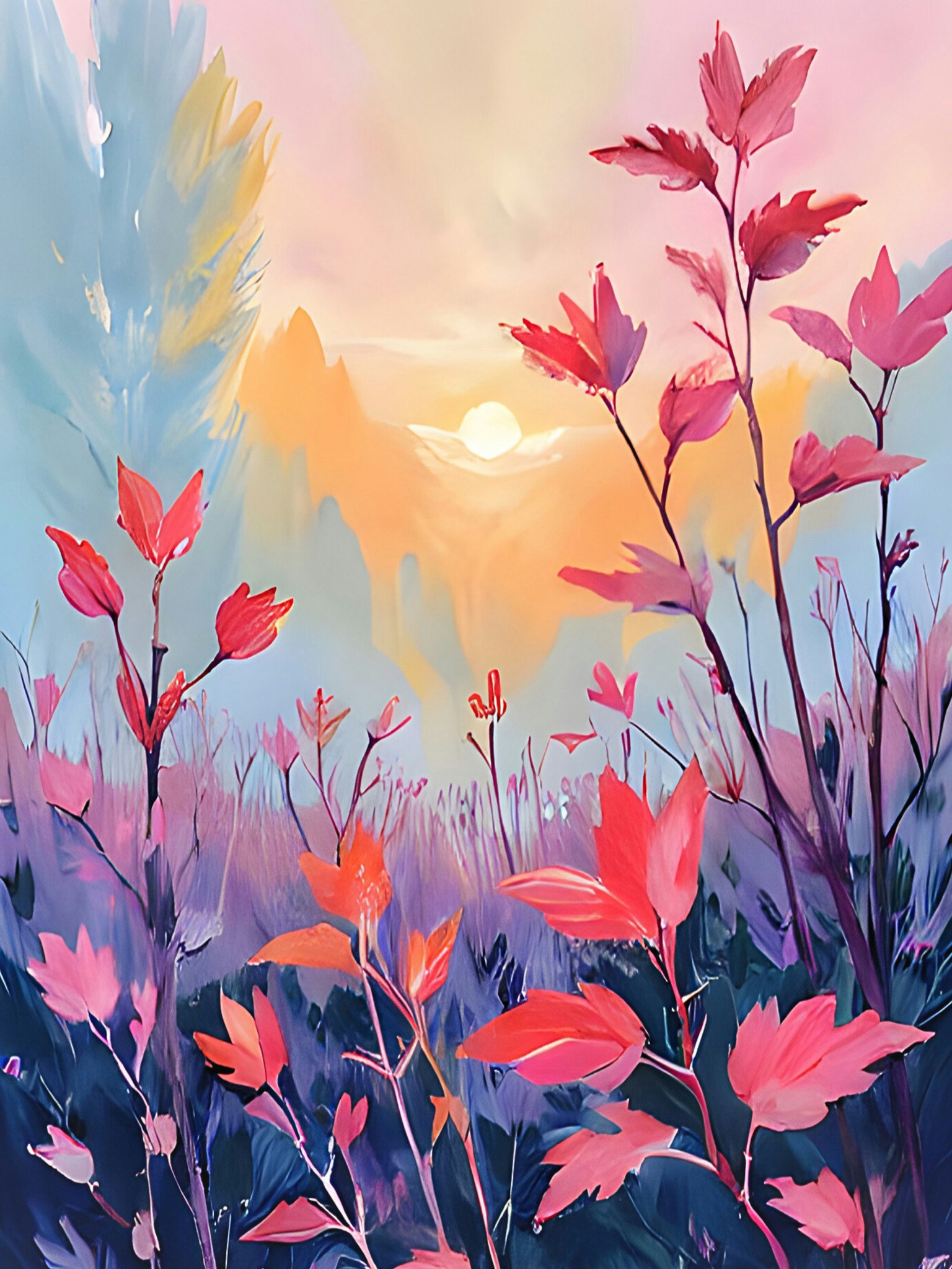 Graphic Art by Pär "Wild Flower 2558"