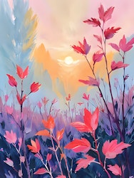 Graphic Art by Pär "Wild Flower 2558"