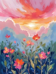 Graphic Art by Pär "Wild Flower 2559"