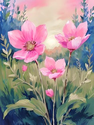Graphic Art by Pär "Wild Flower 2560"