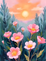 Graphic Art by Pär "Wild Flower 2561"