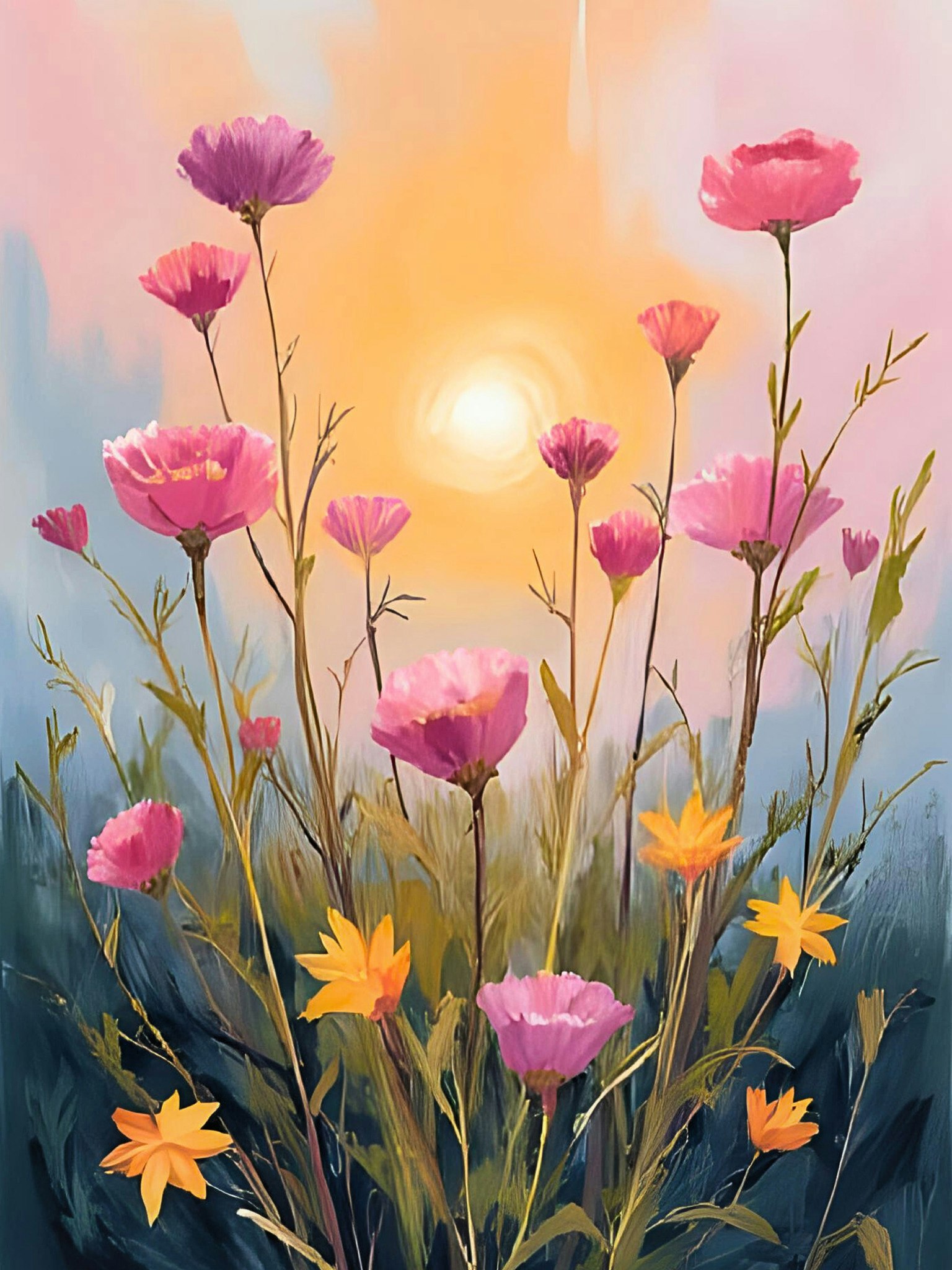 Graphic Art by Pär "Wild Flower 2564"