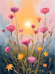 Graphic Art by Pär "Wild Flower 2564"