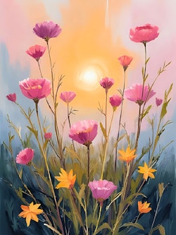 Graphic Art by Pär "Wild Flower 2564"