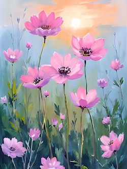 Graphic Art by Pär "Wild Flower 2567"