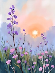 Graphic Art by Pär "Wild Flower 2569"