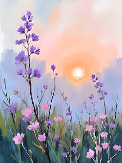 Graphic Art by Pär "Wild Flower 2569"