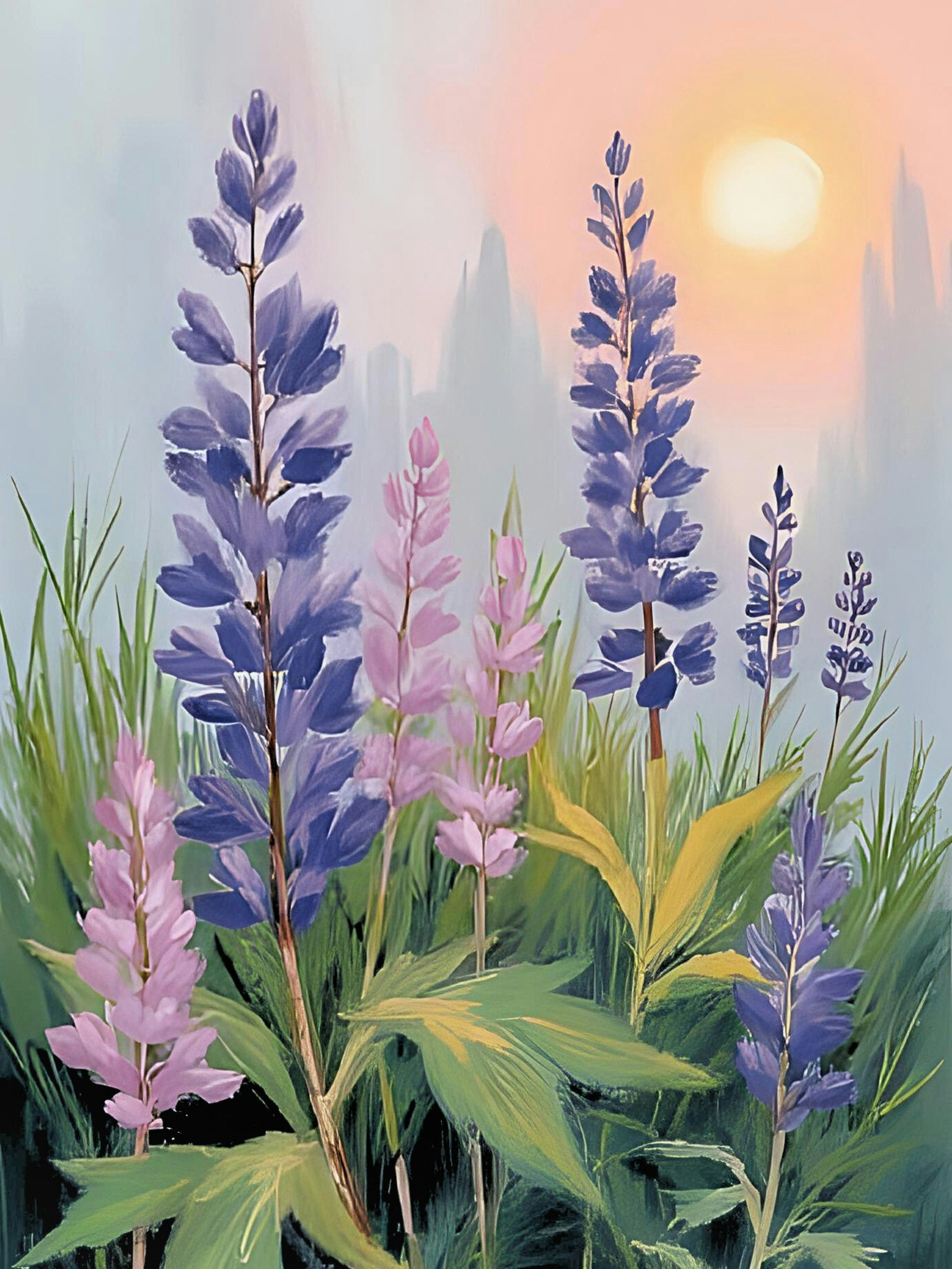 Graphic Art by Pär "Wild Flower 2571"