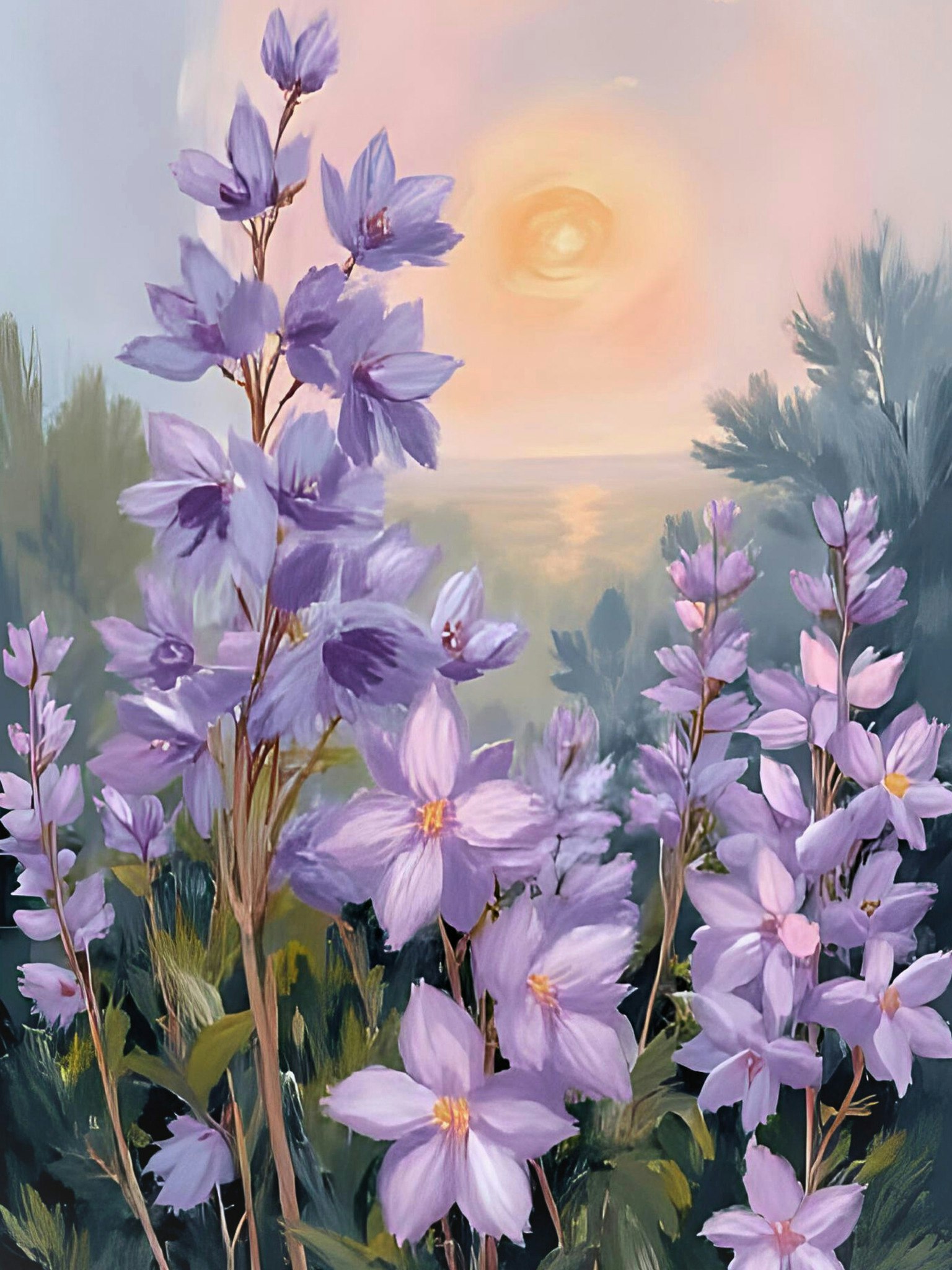 Graphic Art by Pär "Wild Flower 2572"