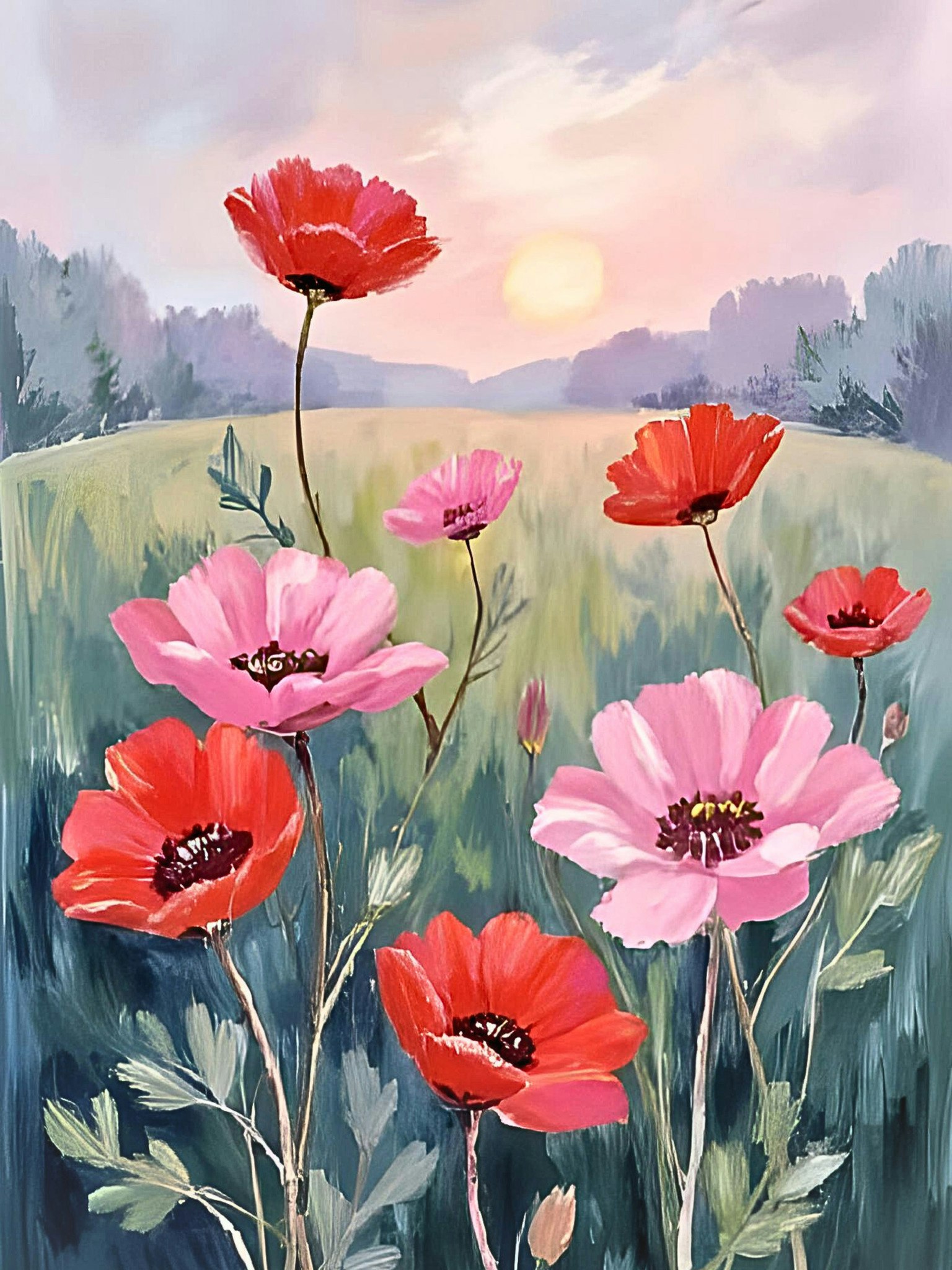 Graphic Art by Pär "Wild Flower 2576"