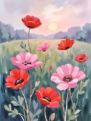 Graphic Art by Pär "Wild Flower 2576"