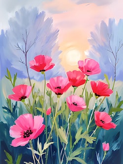 Graphic Art by Pär "Wild Flower 2577"