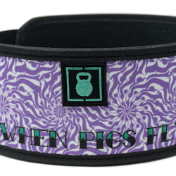 WHEN PIGS FLY BY DANIELLE BRANDON 4" WEIGHTLIFTING BELT