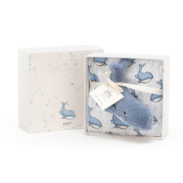 Jellycat - Wilbur Whale -Gift Set