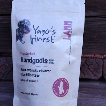 Yago's finest frystorkat hundgodis