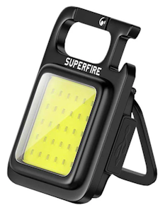 Arbetslampa nyckelring MX16 LED magnet 600 lumens