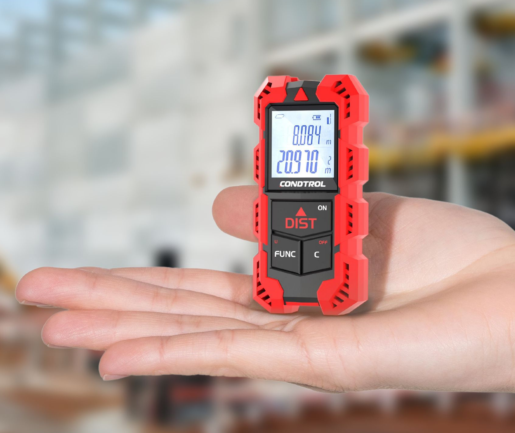 Avståndsmätare Traccer 30 laser laddbar 30 m