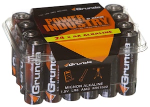 BATTERI GRUNDA INDUSTRIPACK LR06 AA 1,5V