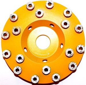 Slipskål 125 mm Grovsanering