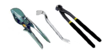 Listsax, liten kofot och tång -SET