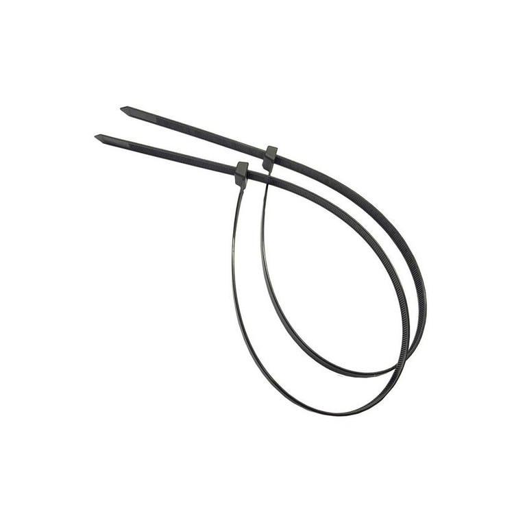 Buntband nylon svart 800 mm x 9 mm i 100-pack