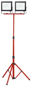 Arbetslampa 2x50W inkl. stativ