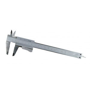 Skjutmått rostfritt 230 mm 150 mm mätskala 0,02 mm