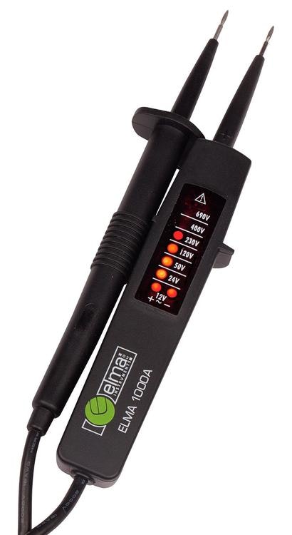 1000A – Spänningstestare IEC 61010-1 KAT III