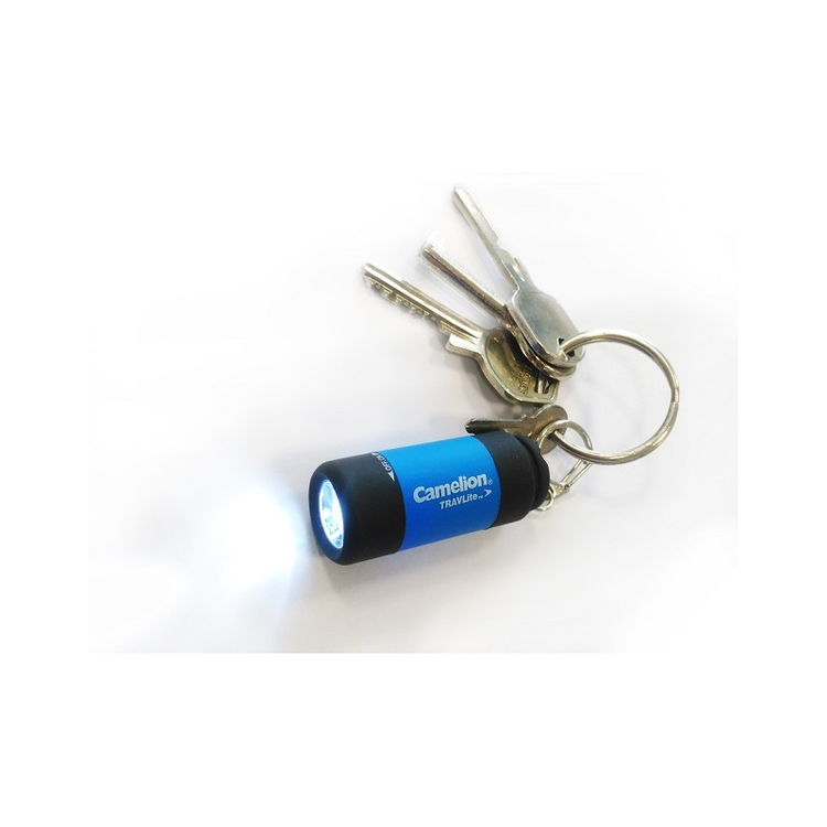 Ficklampa mini nyckelring LED softtouch