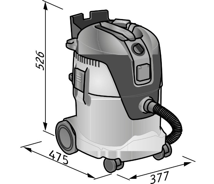 Dammsugare VC26LMC 25L