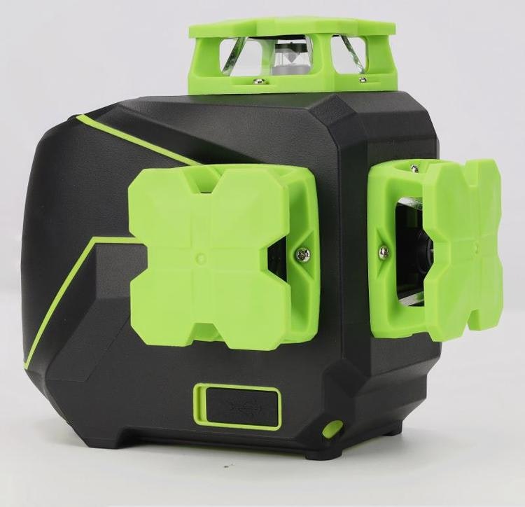 Krysslinjelaser BTH 3 x 360 grön laser