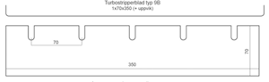Turbostripperblad typ 9B