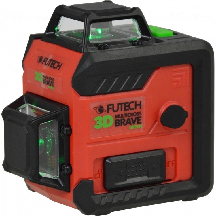 Futech MC3D Multilinjelasersats grön