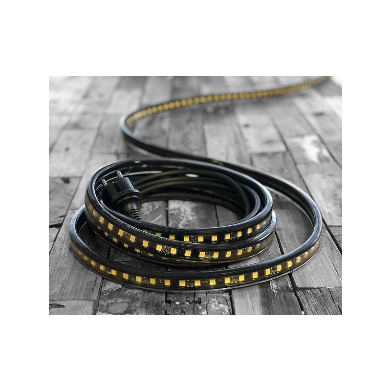Arbetsbelysning LED Strip Flex 25 m på kabelvinda