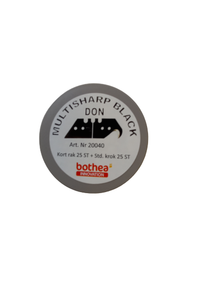 DON Mulitsharp Black 25 Kort rak+25 Std krok
