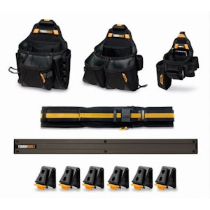 Verktygsbälte ClipTech® Set Wall & Van, 11 delar