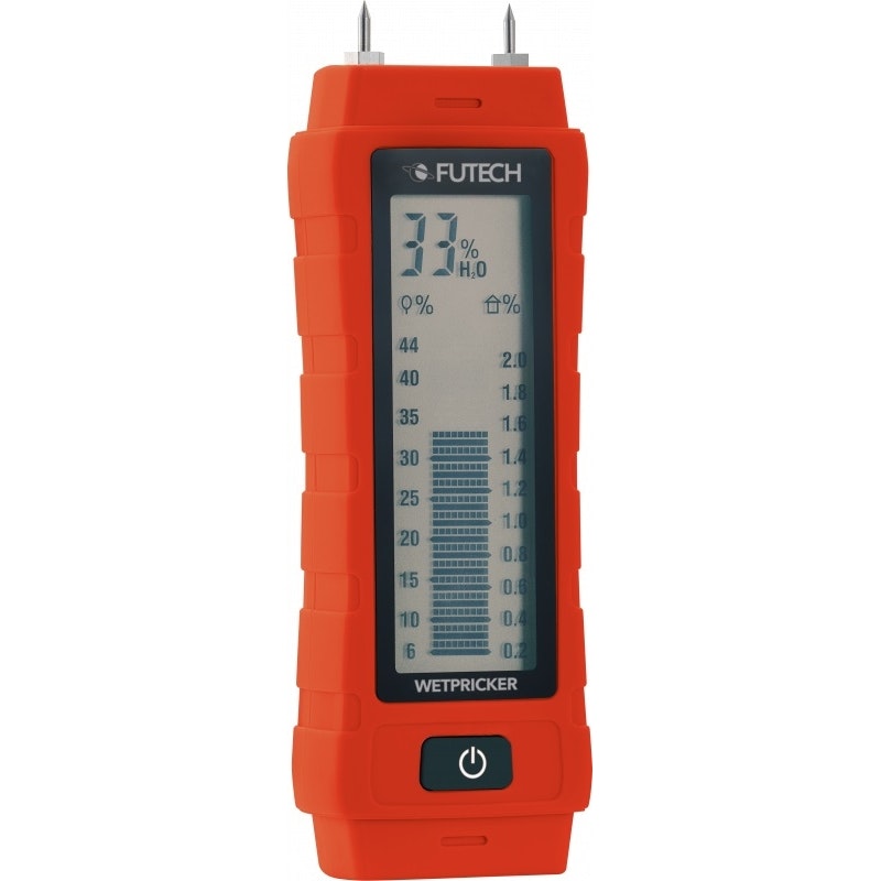 Fuktmätare Futech WetPricker Pro med LCD display