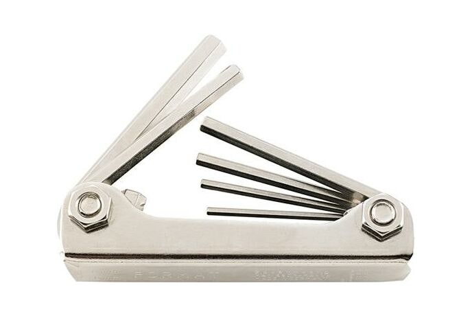 Santnyckelsats Metall 7-delar 1,5-6mm
